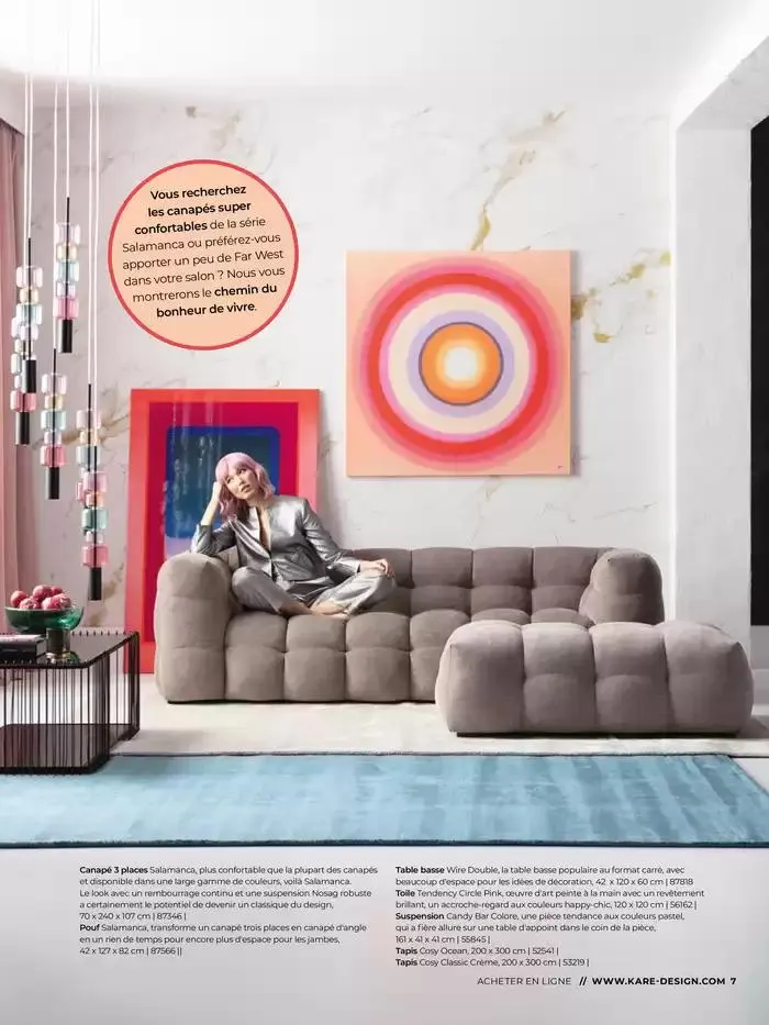 LE MAGAZINE POUR LES ENTHOUSIASTES DU DESIGN du 6 février au 31 décembre 2025 - Catalogue page 7