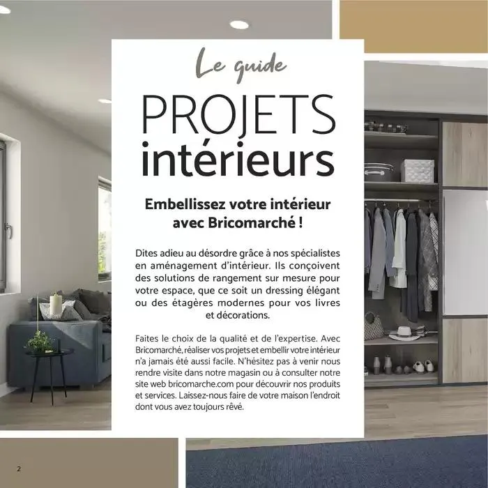 Le guide Projets intérieurs 2025 du 12 février au 12 avril 2025 - Catalogue page 2