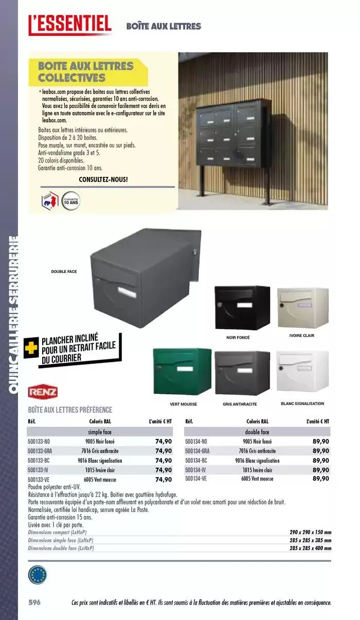 Essentiel Industrie 2025 du 3 janvier au 31 décembre 2025 - Catalogue page 598