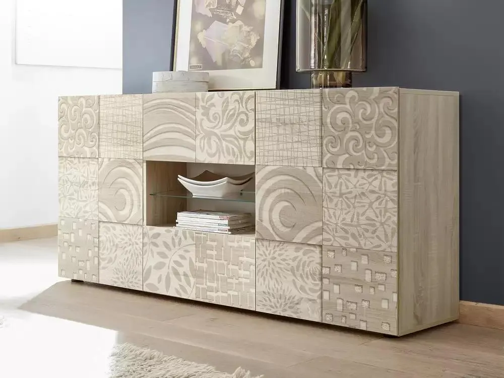 Bahut 2 portes 2 tiroirs