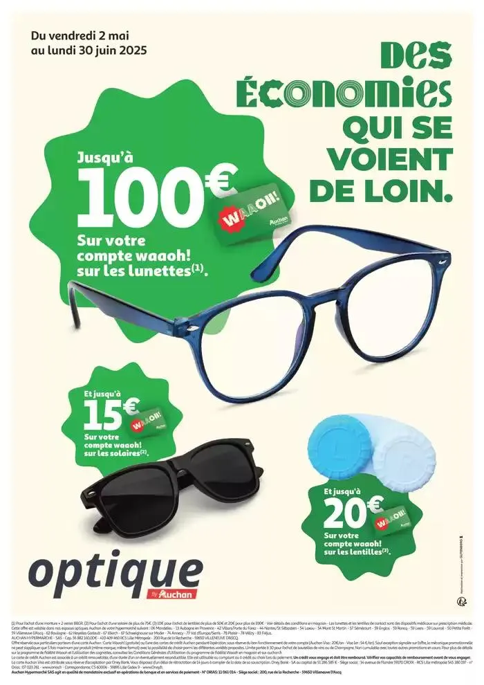 Des économies qui se voient de loin du 2 mai au 30 juin 2025 - Catalogue page 1