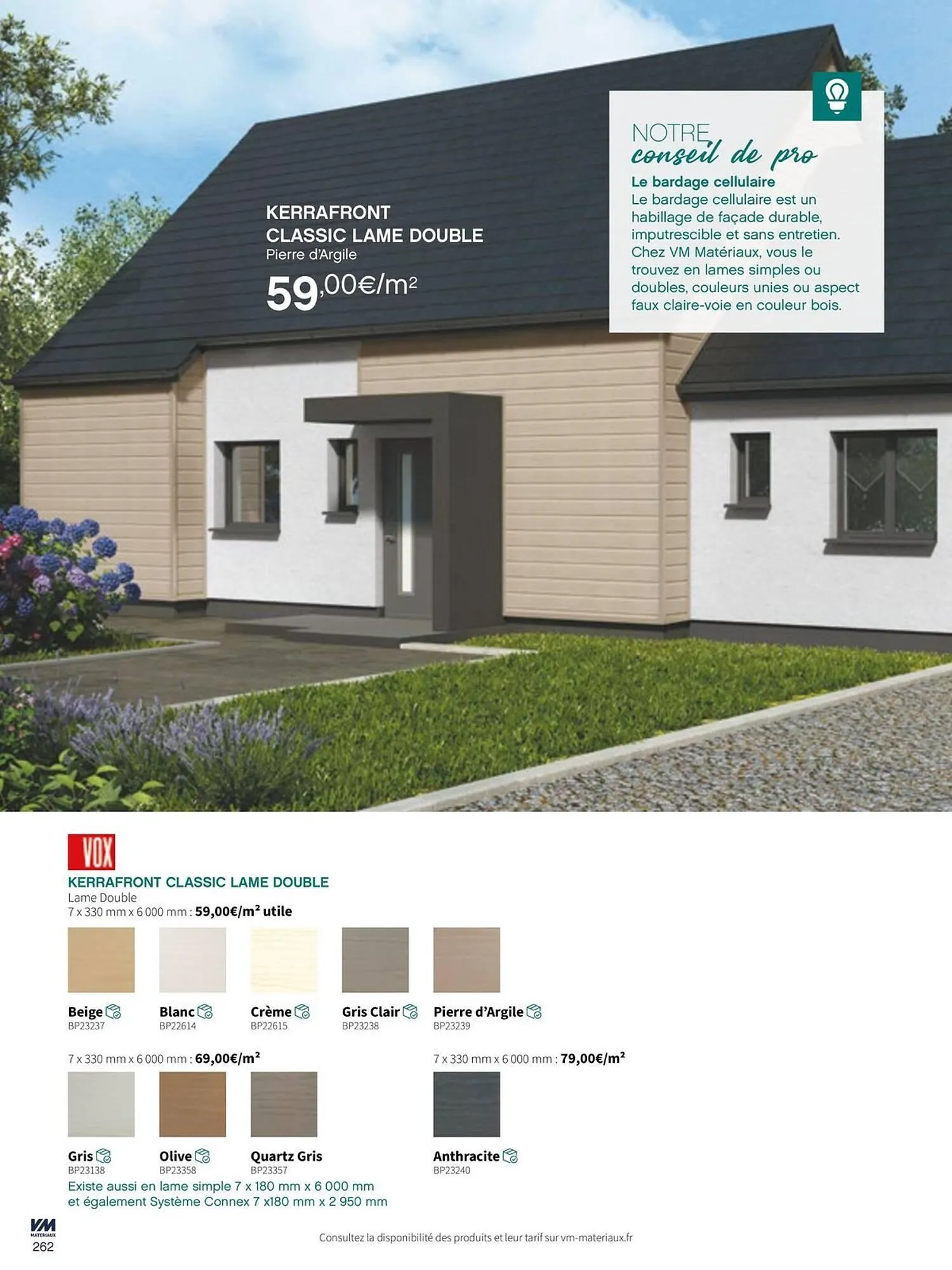 Catalogue VM Matériaux du 11 juin au 30 juin 2026 - Catalogue page 262