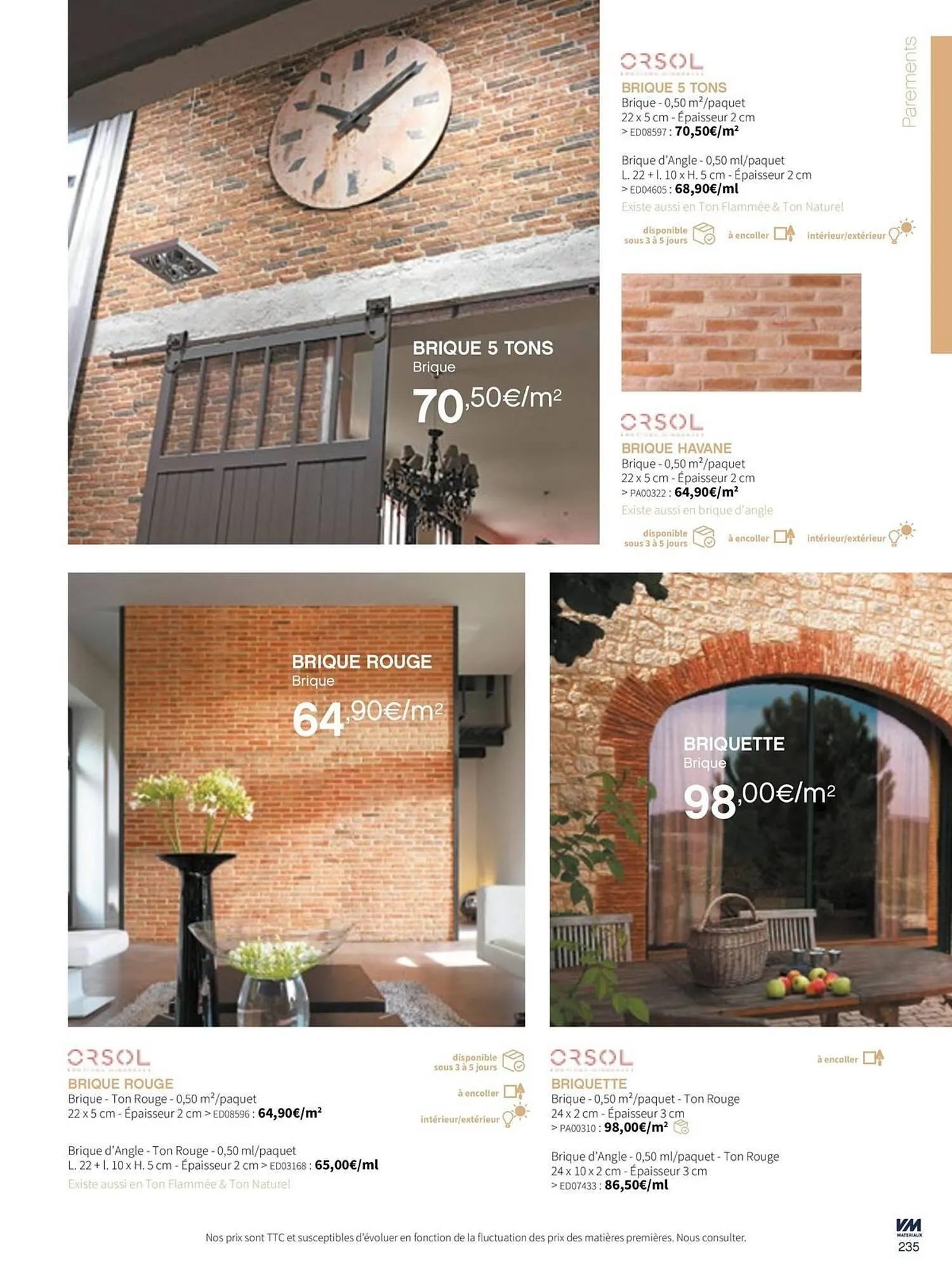 Catalogue VM Matériaux du 11 juin au 30 juin 2026 - Catalogue page 235