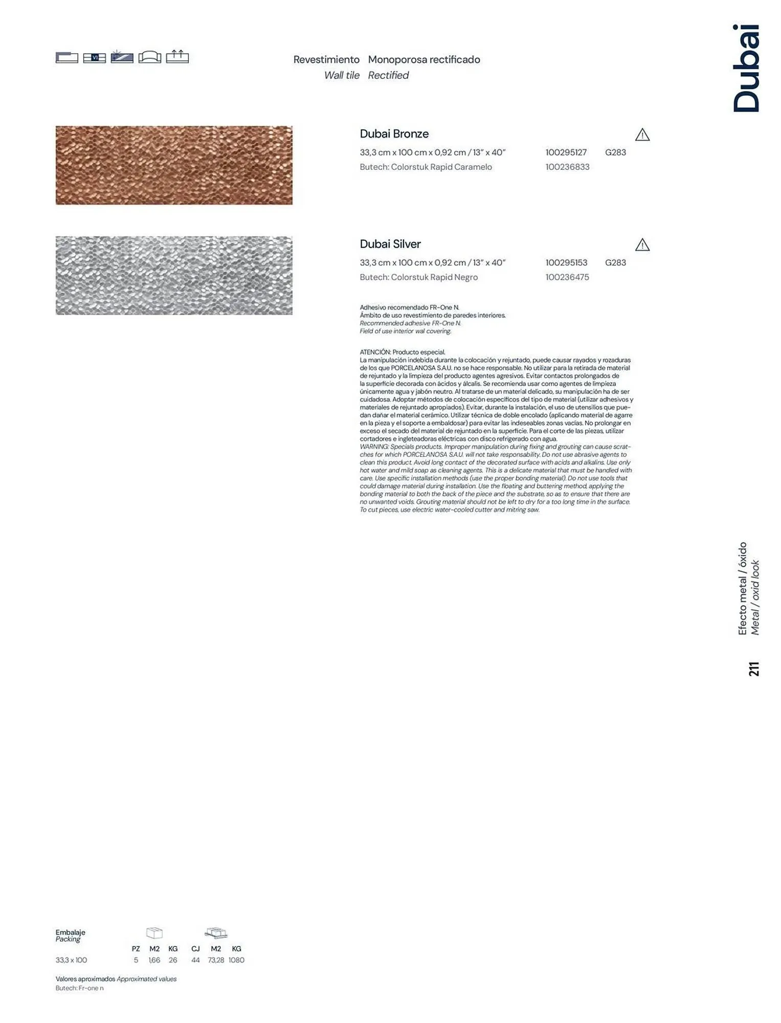 Catalogue Porcelanosa du 23 décembre au 31 décembre 2026 - Catalogue page 213