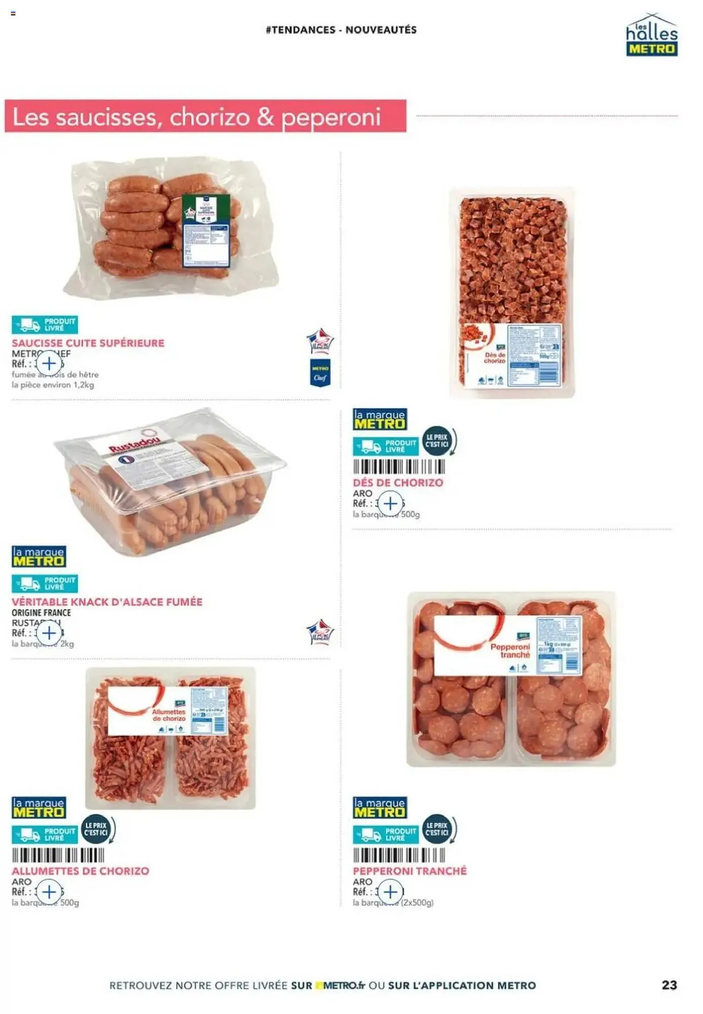 Catalogue METRO du 2 octobre au 31 décembre 2025 - Catalogue page 23