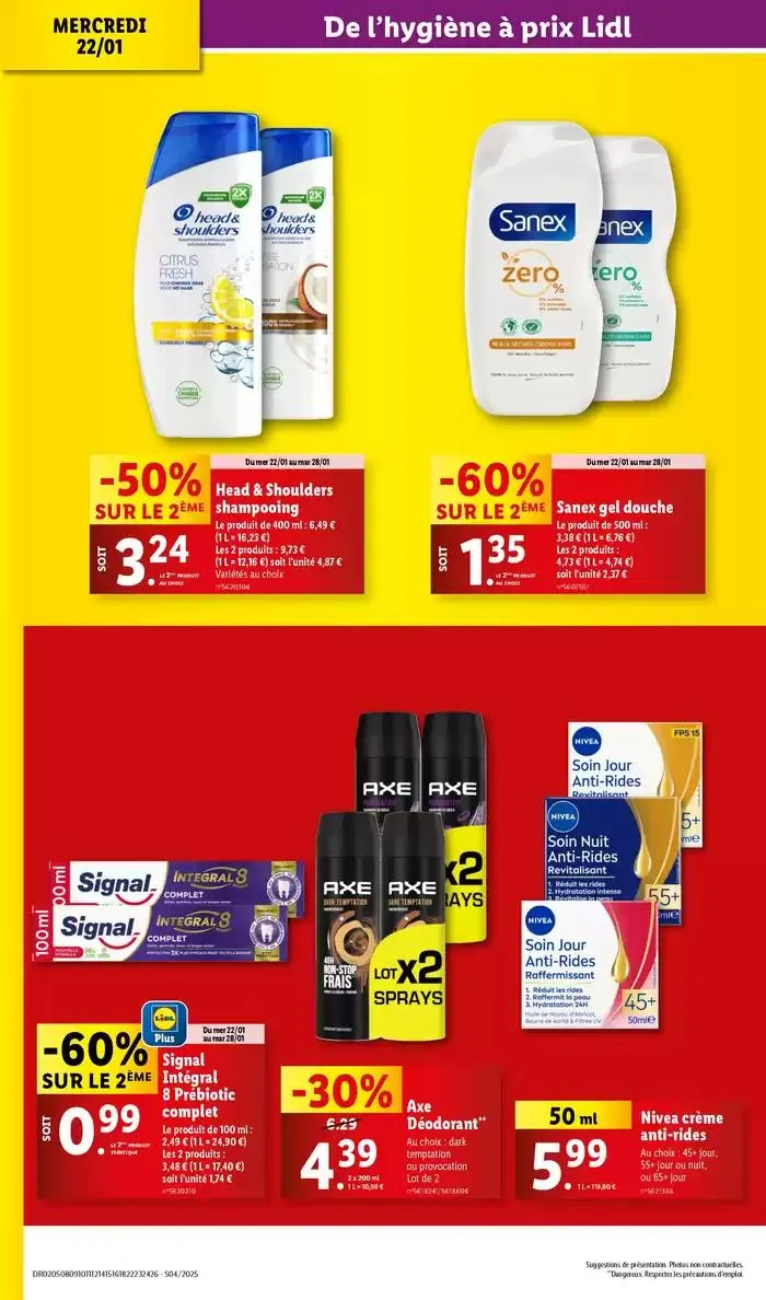 Lidl vous invite à un voyage culinaire en Asie avec leur gamme Vitasia! du 22 janvier au 28 janvier 2025 - Catalogue page 14