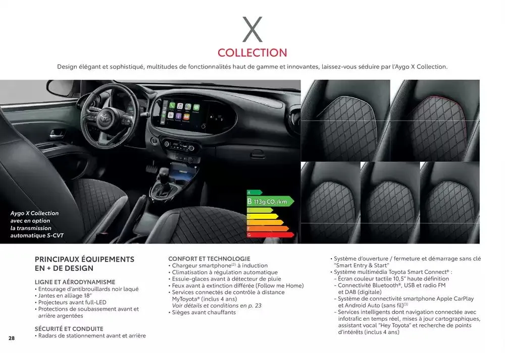 Toyota Aygo X du 6 novembre au 6 novembre 2025 - Catalogue page 28