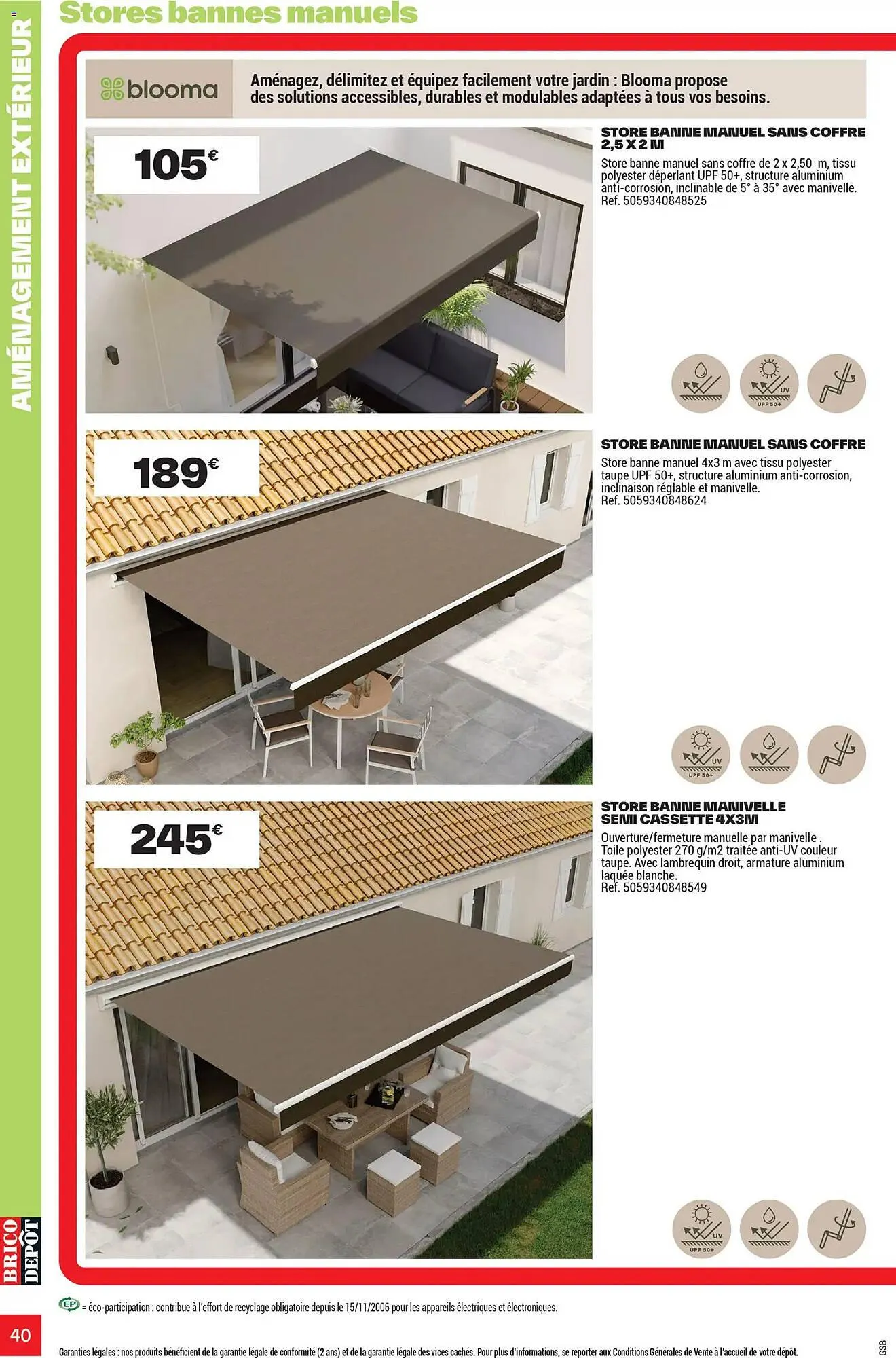 Catalogue Brico Dépôt du 25 mars au 12 juin 2026 - Catalogue page 40