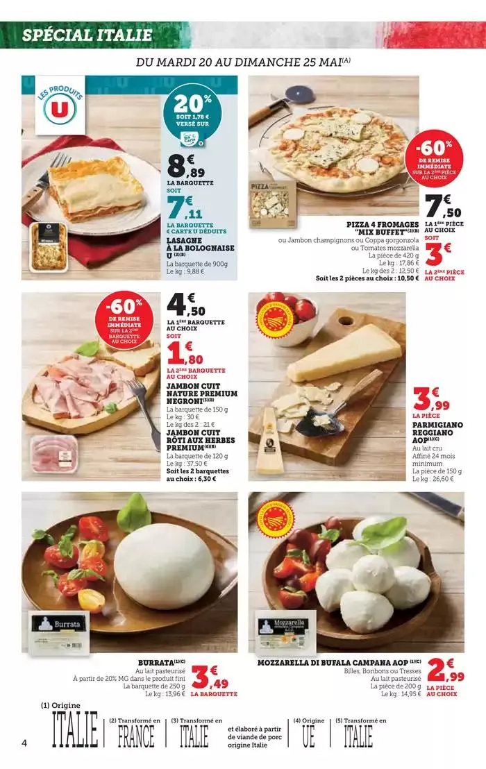 Spécial Italie du 20 mai au 1 juin 2025 - Catalogue page 4