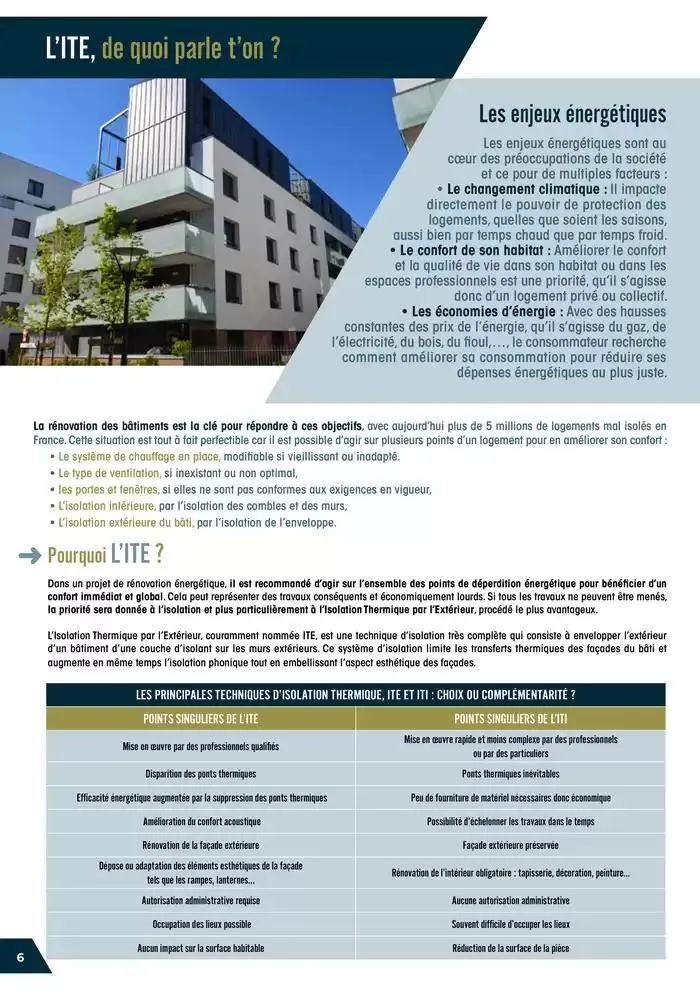 Guide Isolation Thermique par l'Extérieur du 18 février au 31 décembre 2025 - Catalogue page 6