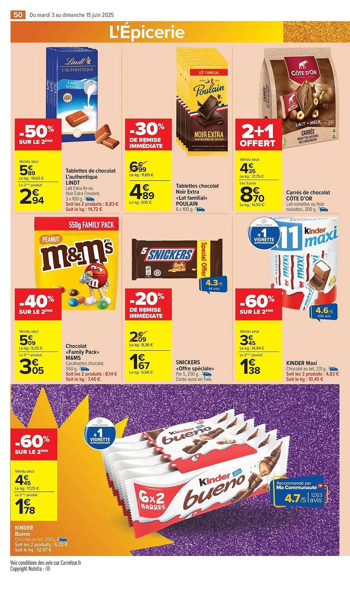 Catalogue Carrefour Market du 3 juin au 15 juin 2025 - Catalogue page 52