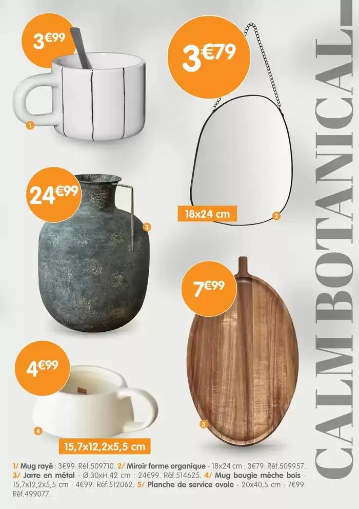 Décoration Printemps/Été du 2 avril au 19 août 2025 - Catalogue page 25