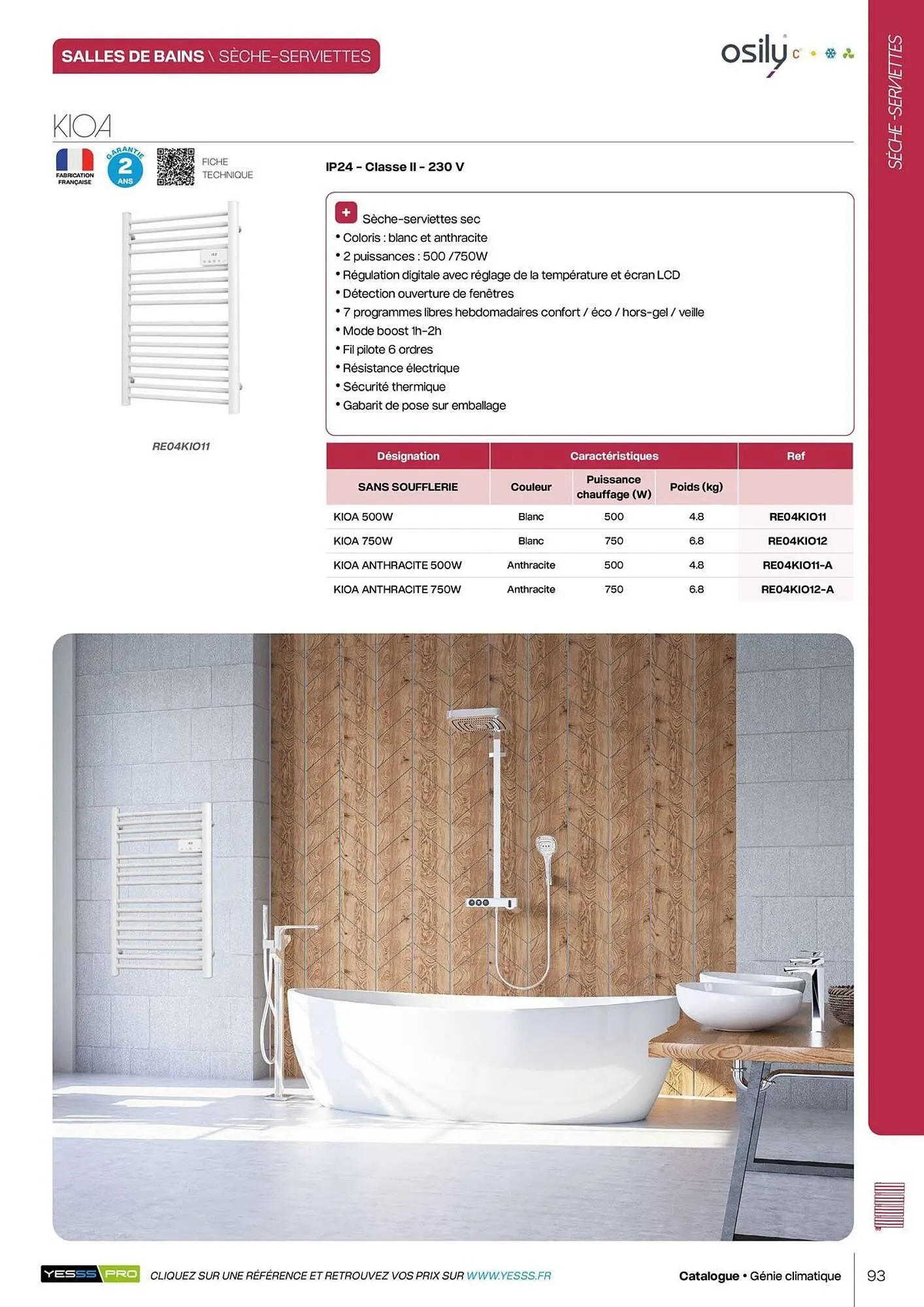 Catalogue Yesss electrique du 14 octobre au 31 décembre 2026 - Catalogue page 95