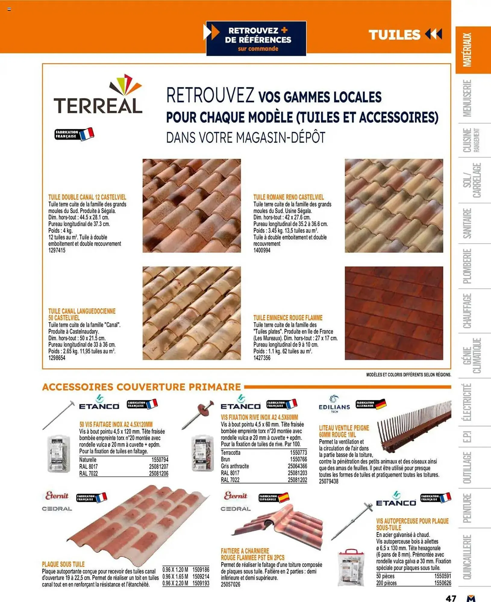 Catalogue Bricoman du 19 mars au 31 décembre 2025 - Catalogue page 47