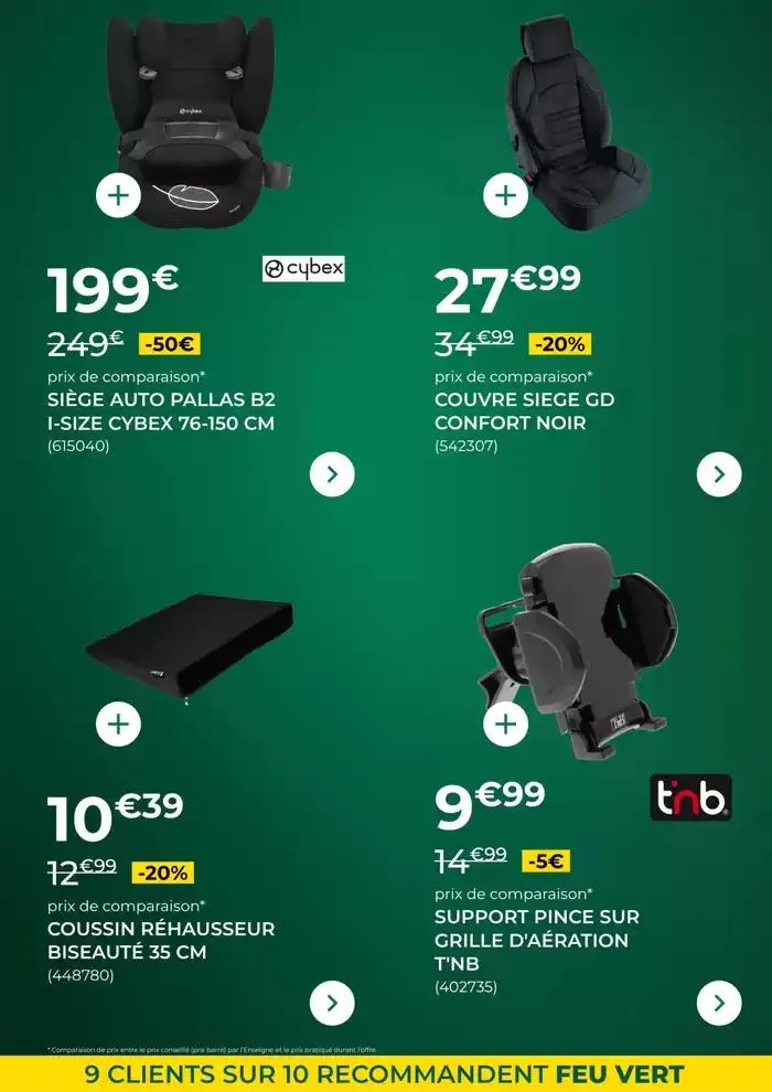 Feu Vert - Opération Coup Double du 3 mars au 25 mars 2025 - Catalogue page 8