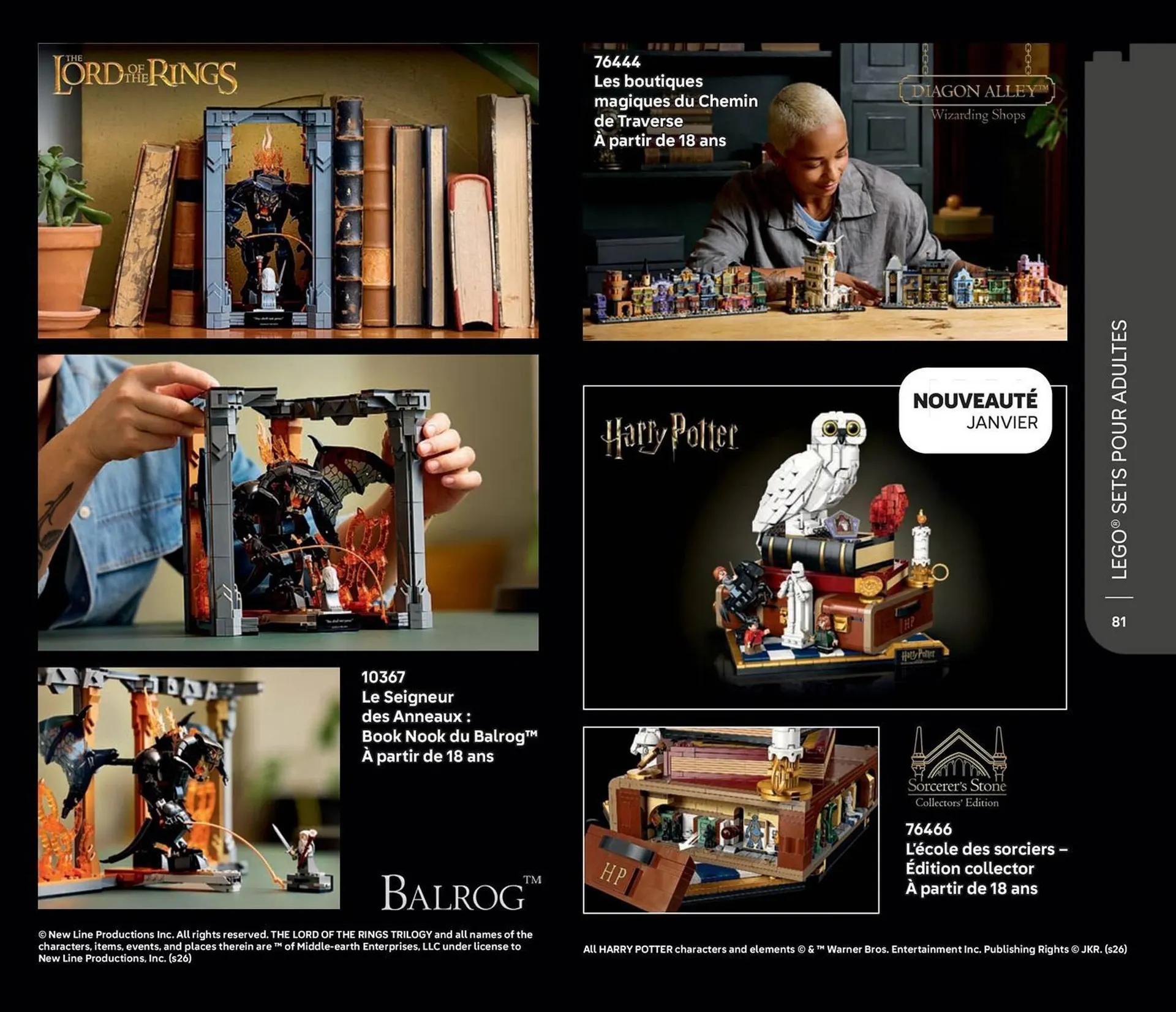 Catalogue LEGO du 9 janvier au 30 juin 2026 - Catalogue page 81