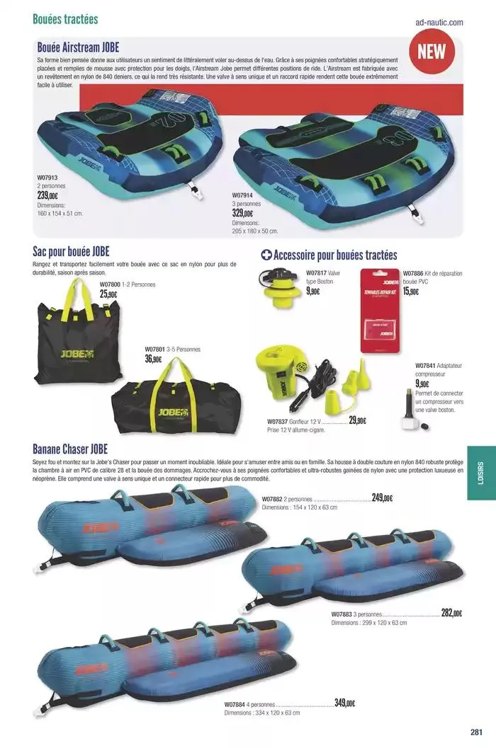 Catalogue Accastillage Diffusion 2025 du 1 janvier au 31 décembre 2025 - Catalogue page 283
