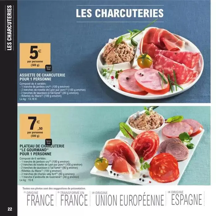 CARTE TRAITEUR PERMANENTE - MIXTE du 8 avril au 17 novembre 2025 - Catalogue page 22