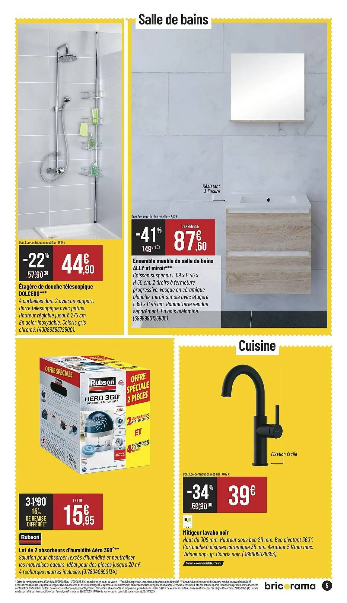 Catalogue Bricorama du 7 janvier au 18 janvier 2026 - Catalogue page 5