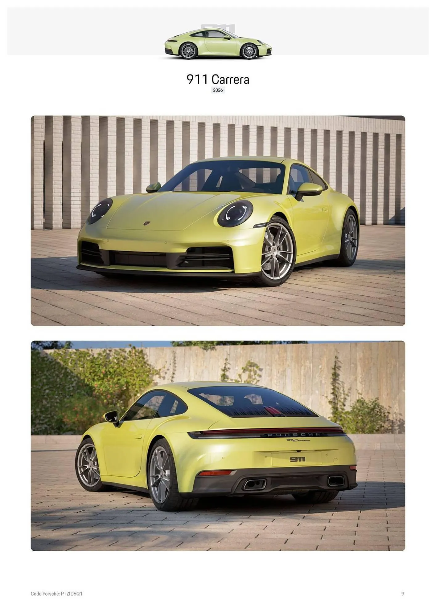 Catalogue Porsche du 24 octobre au 31 décembre 2025 - Catalogue page 9