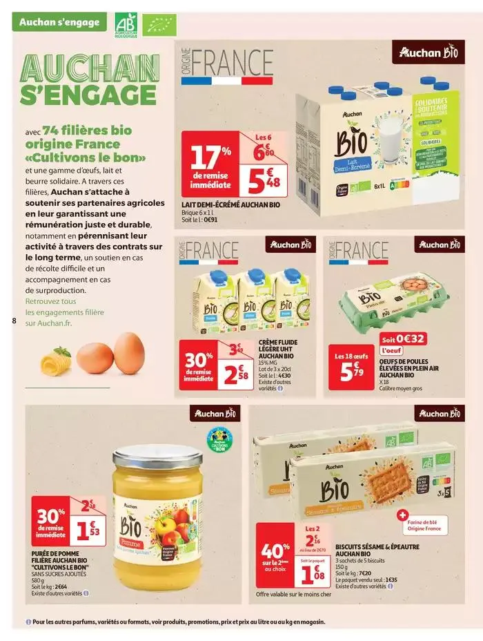 Tout le bio à prix sain  du 13 mai au 25 mai 2025 - Catalogue page 8