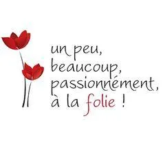 Sticker mural déco coquelicot 50x70cm