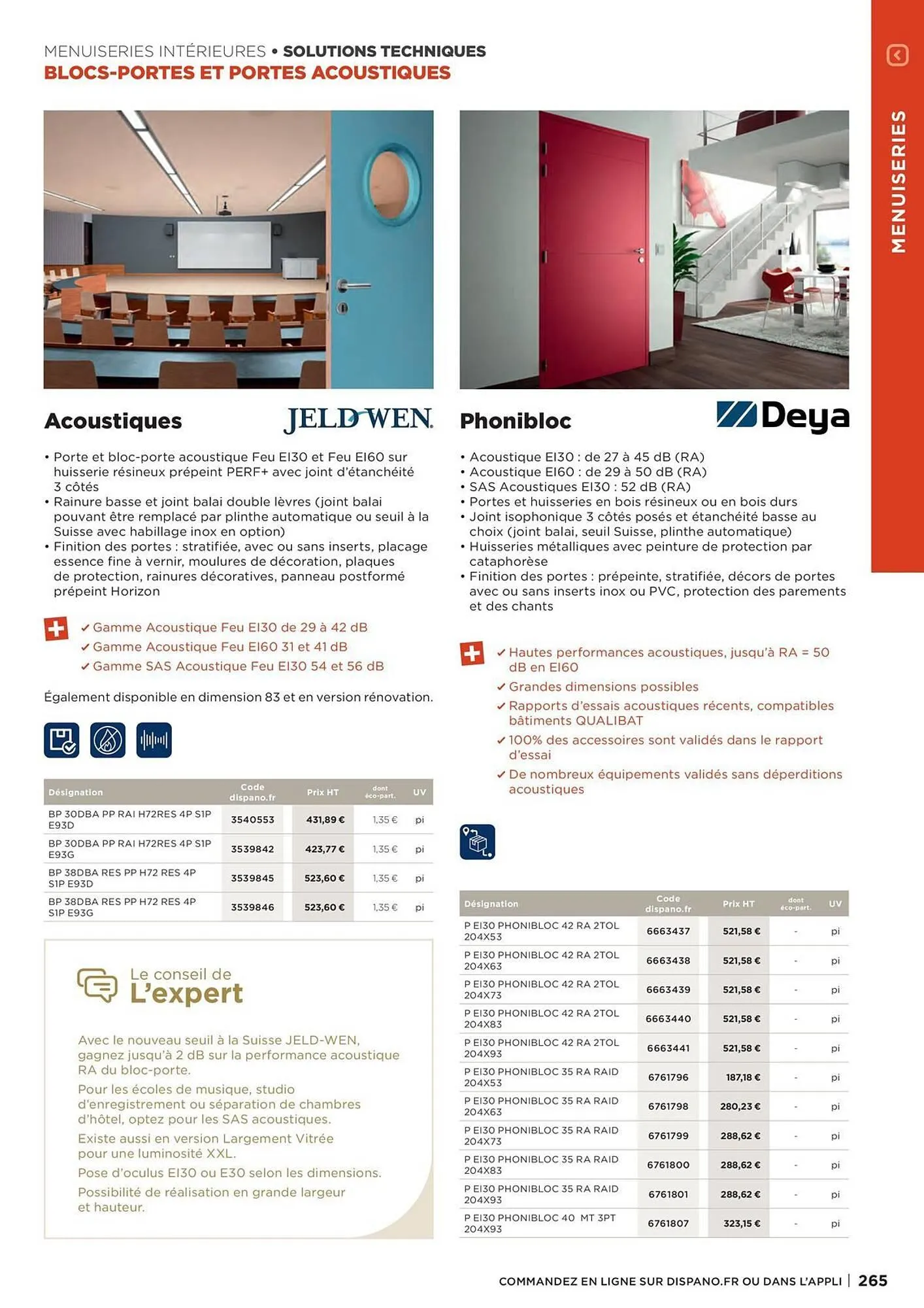 Catalogue Dispano du 8 avril au 31 décembre 2026 - Catalogue page 265