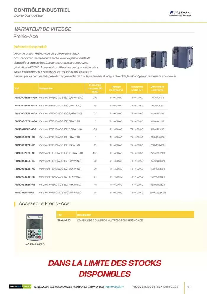 Industrie 2025 du 28 janvier au 31 décembre 2025 - Catalogue page 123