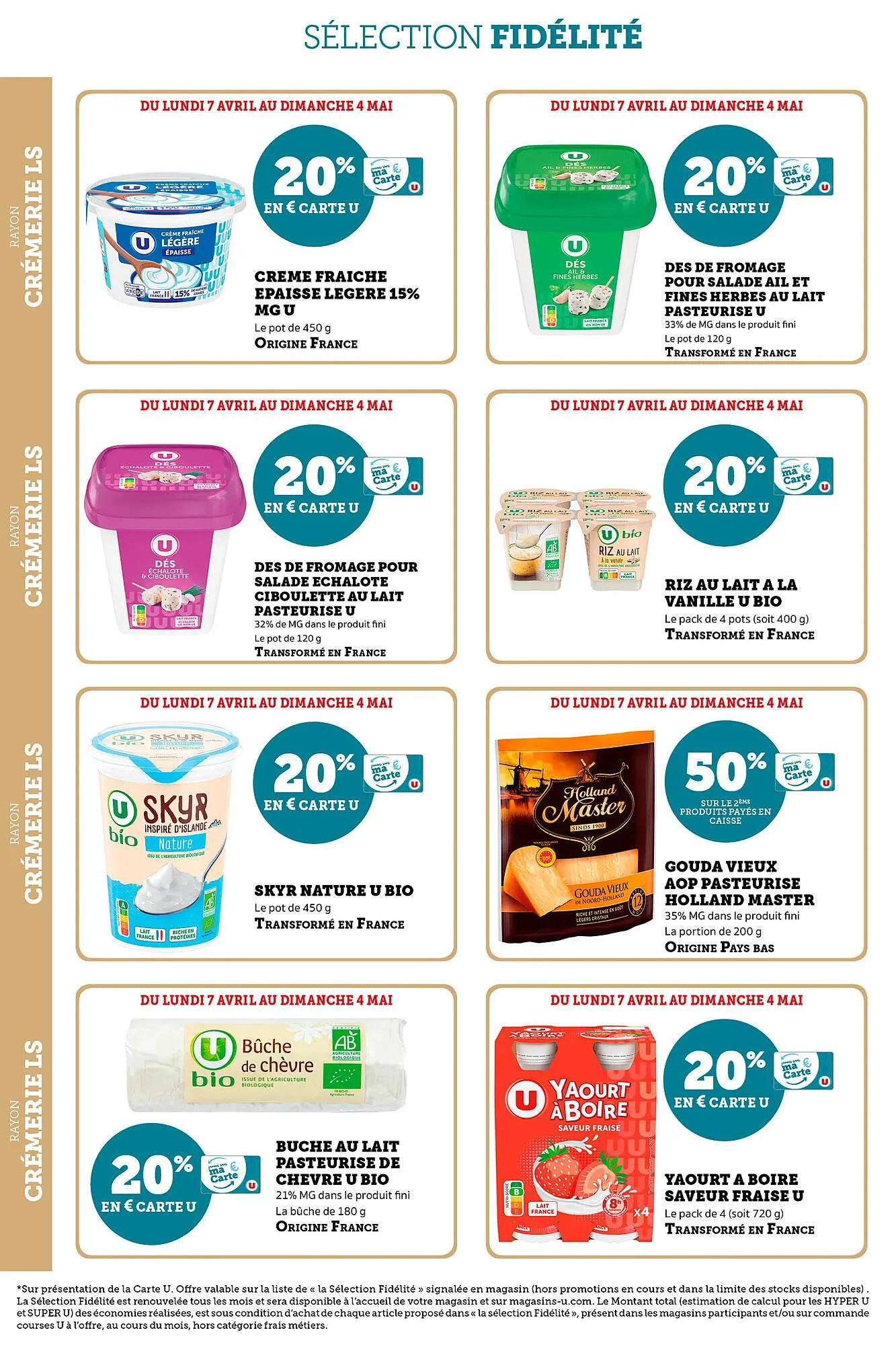 Catalogue Super U du 7 avril au 4 mai 2025 - Catalogue page 8