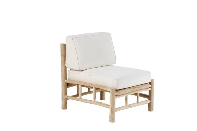PANTAI Fauteuil lounge naturel