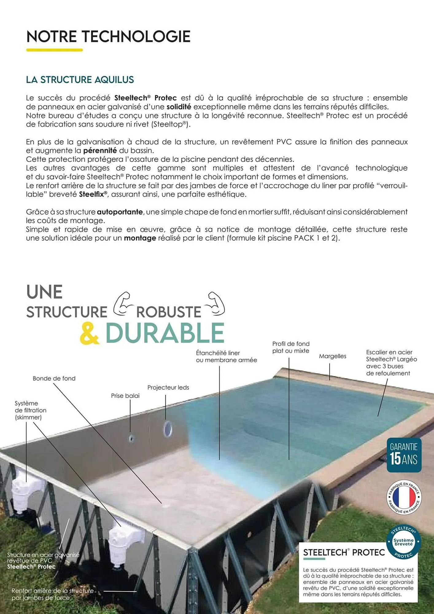 Catalogue Aquilus Piscines du 23 octobre au 31 décembre 2023 - Catalogue page 21