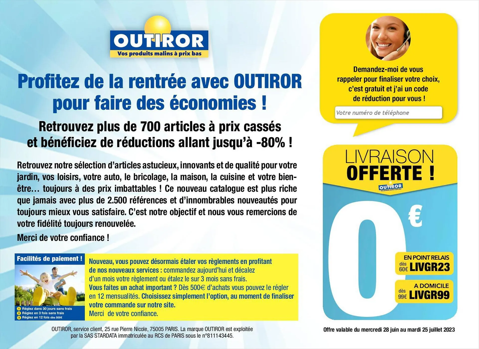 Catalogue Outiror du 10 août au 24 août 2023 - Catalogue page 2