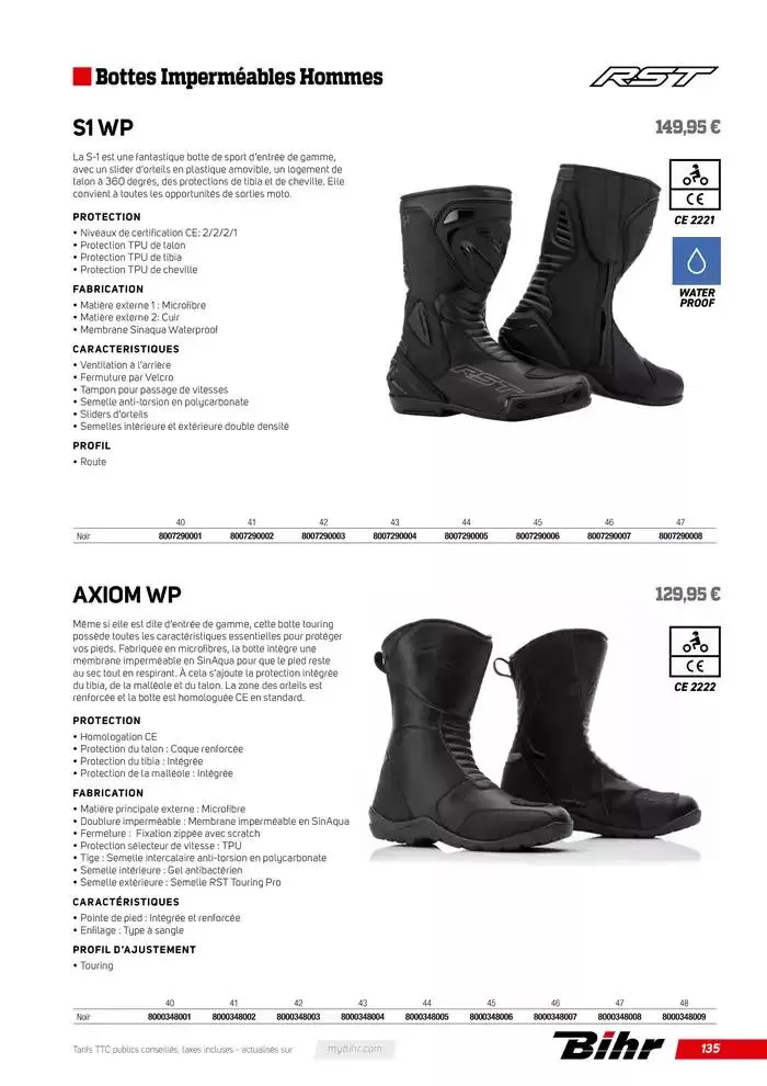 RST 2025 du 20 mars au 31 décembre 2025 - Catalogue page 135