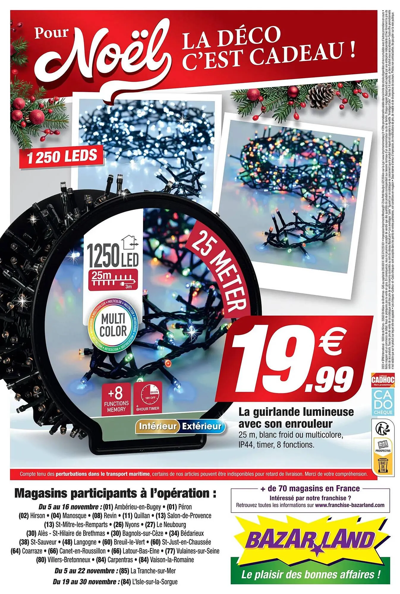 Catalogue Bazarland du 5 novembre au 16 novembre 2025 - Catalogue page 12