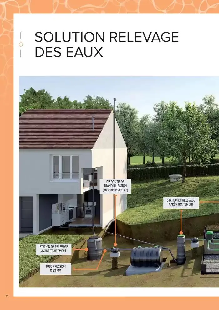 ASSAINISSEMENT NON COLLECTIF ET GESTION DES EAUX PLUVIALES du 4 mars au 31 décembre 2025 - Catalogue page 44