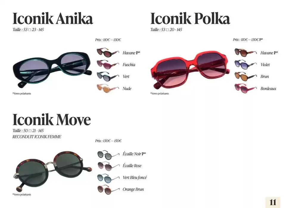 Lookbook Solaires 2025 du 19 février au 31 décembre 2025 - Catalogue page 10