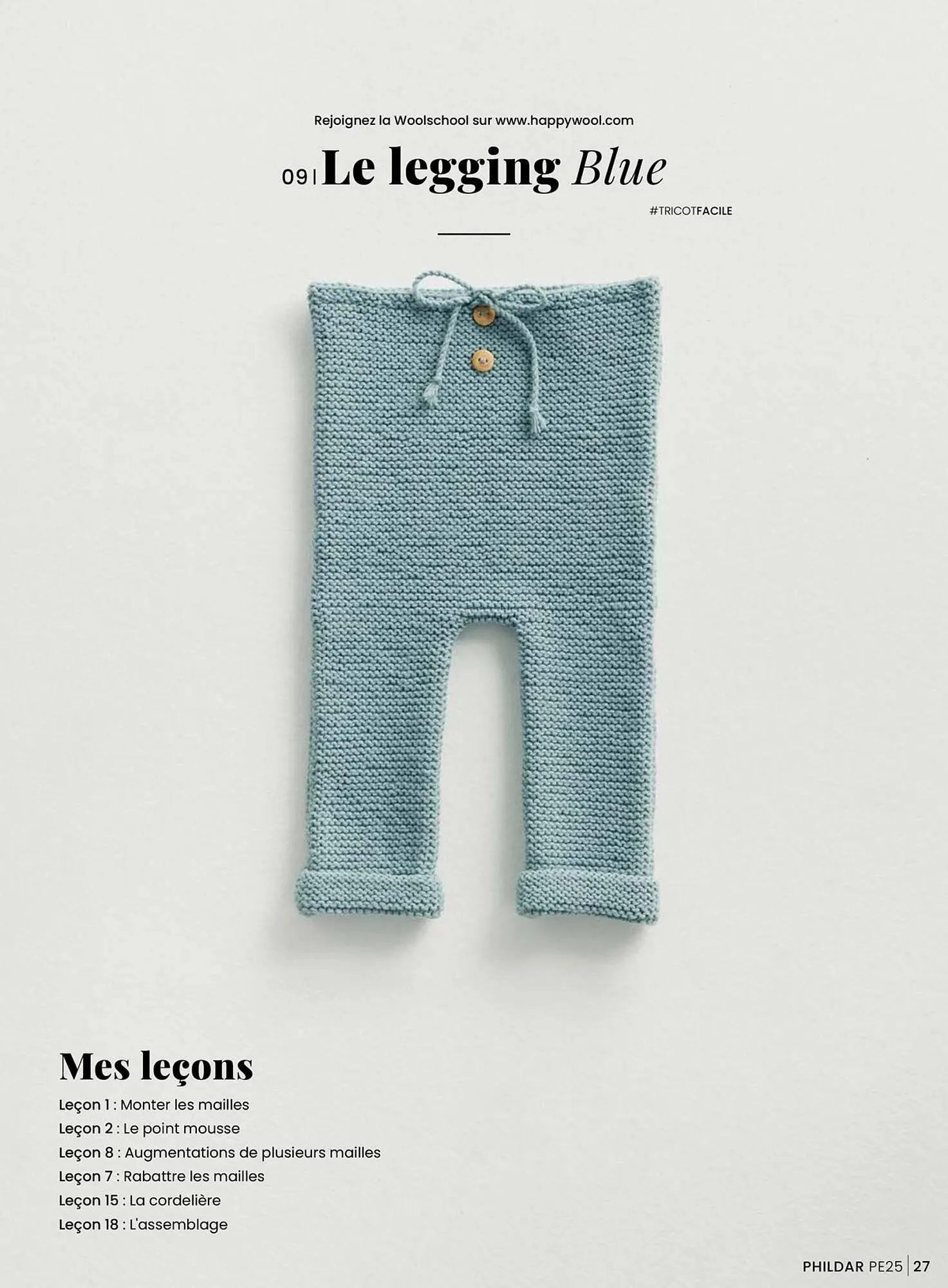 Catalogue Phildar du 15 janvier au 31 août 2025 - Catalogue page 27