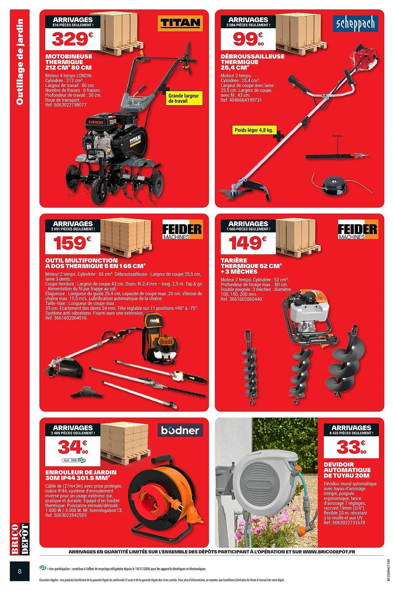 Catalogue Brico Dépôt du 29 avril au 12 mai 2026 - Catalogue page 8