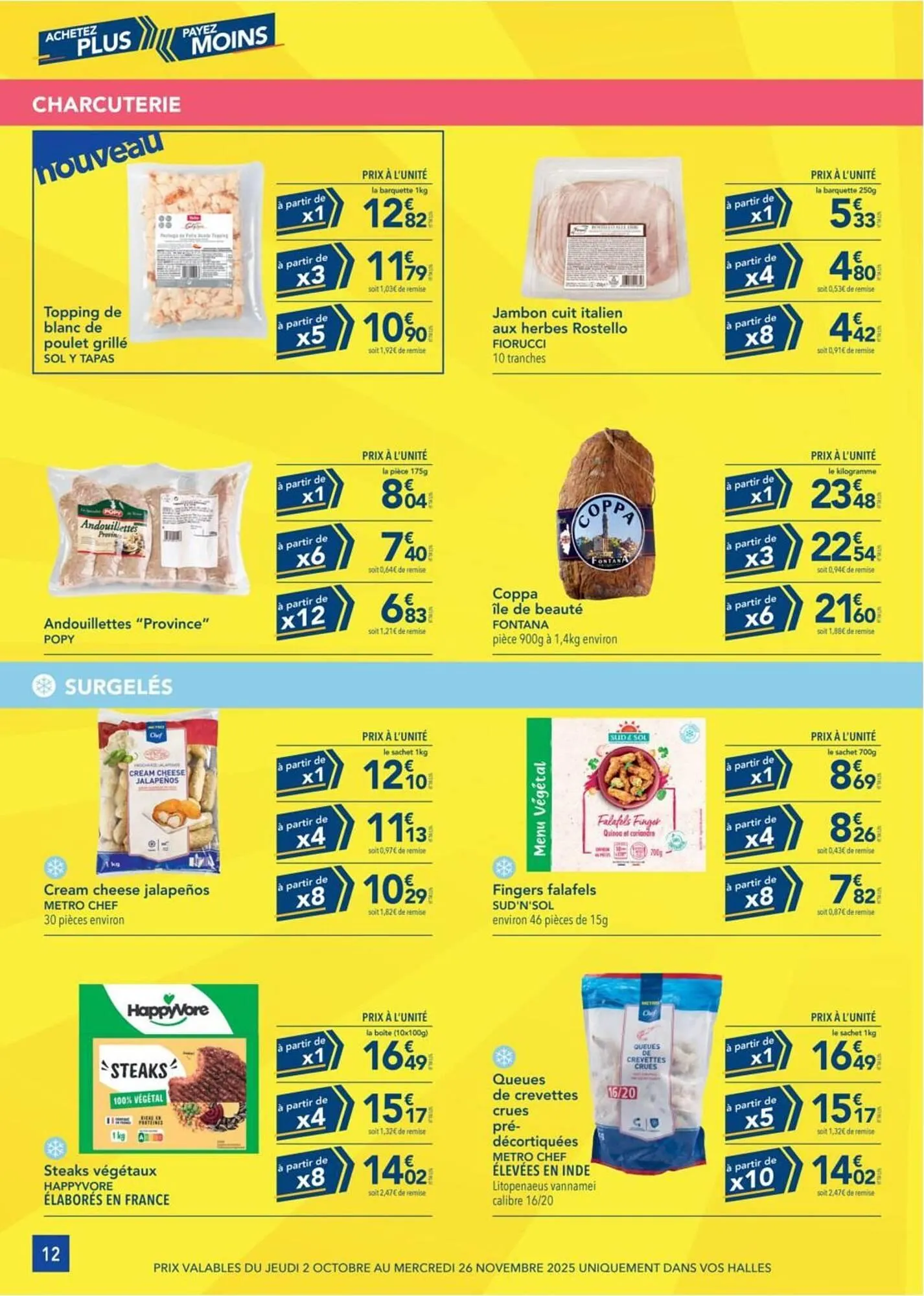 Catalogue METRO du 2 octobre au 26 novembre 2025 - Catalogue page 12