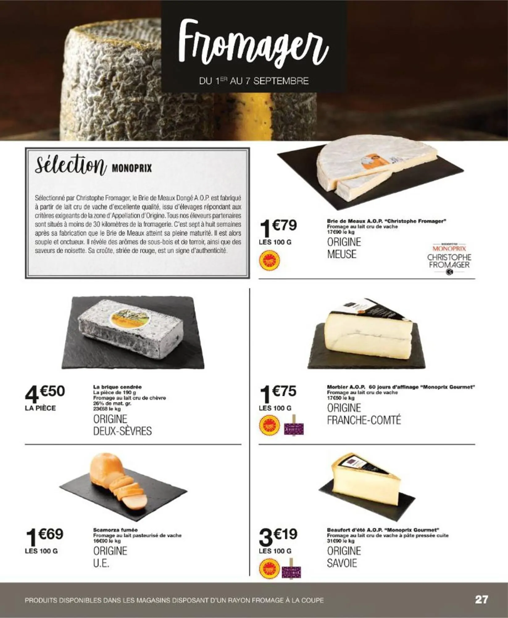 Catalogue Monoprix du 25 août au 7 septembre 2025 - Catalogue page 27