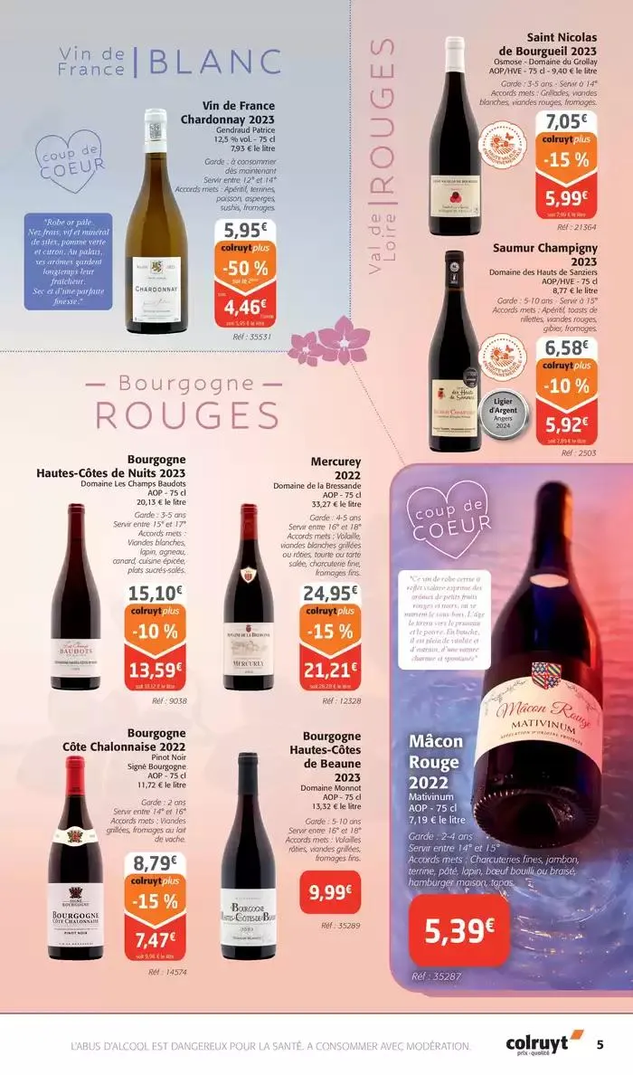 Foire aux vins de printemps du 7 avril au 20 avril 2025 - Catalogue page 5