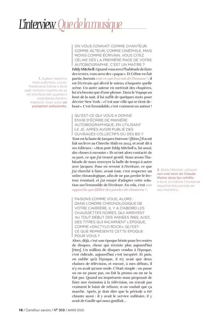 A CHACUN SA CULTURE du 3 mars au 31 mars 2025 - Catalogue page 16