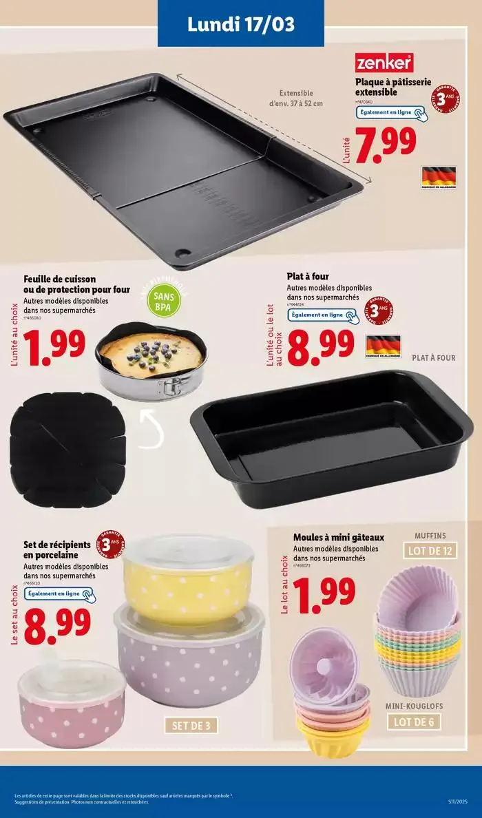 La gamme Deluxe est de retour chez Lidl ! Profitez de nos produits de qualité, à prix Lidl du 17 mars au 20 mars 2025 - Catalogue page 3