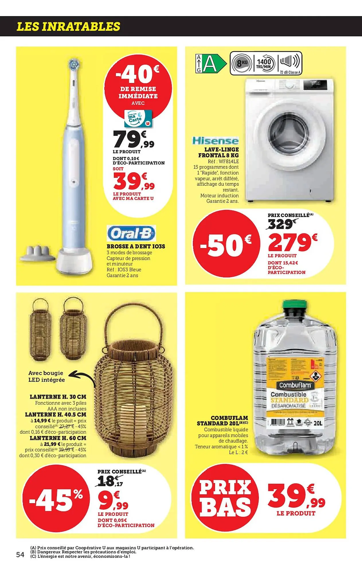 Catalogue Hyper U du 18 mars au 30 mars 2025 - Catalogue page 54