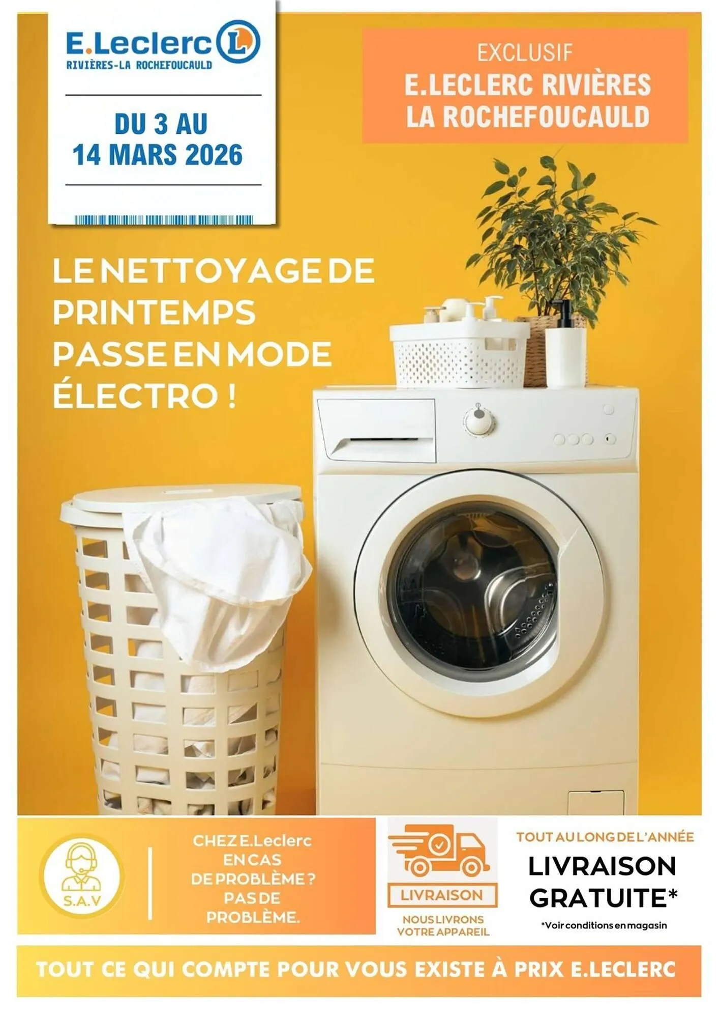 Catalogue E.Leclerc du 3 mars au 14 mars 2026 - Catalogue page 1