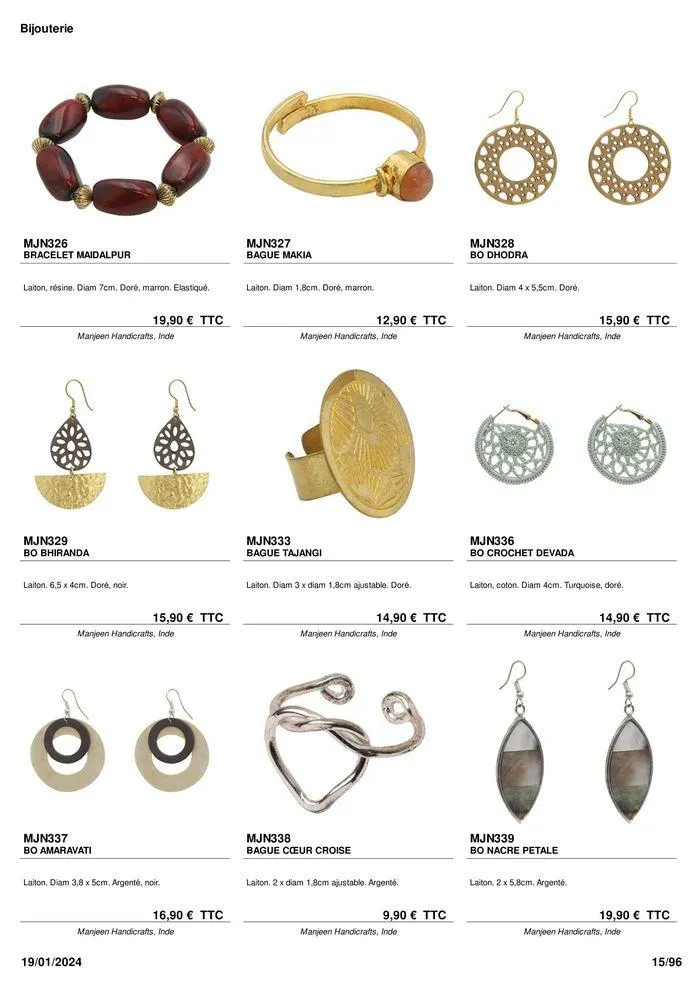 ARTISANAT . DéCORATION . MODE . JOUETS du 9 février au 31 août 2024 - Catalogue page 17