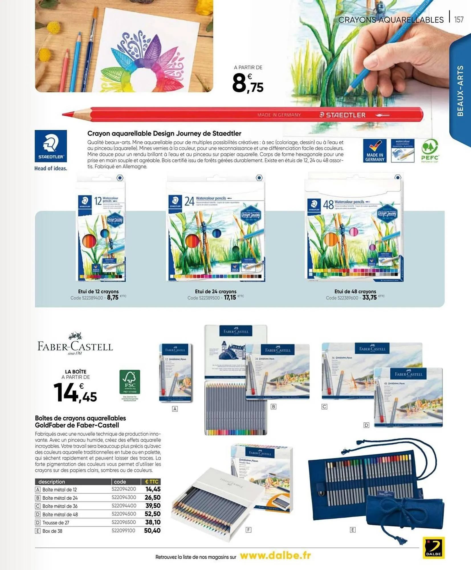 Catalogue Dalbe du 27 janvier au 31 décembre 2025 - Catalogue page 159