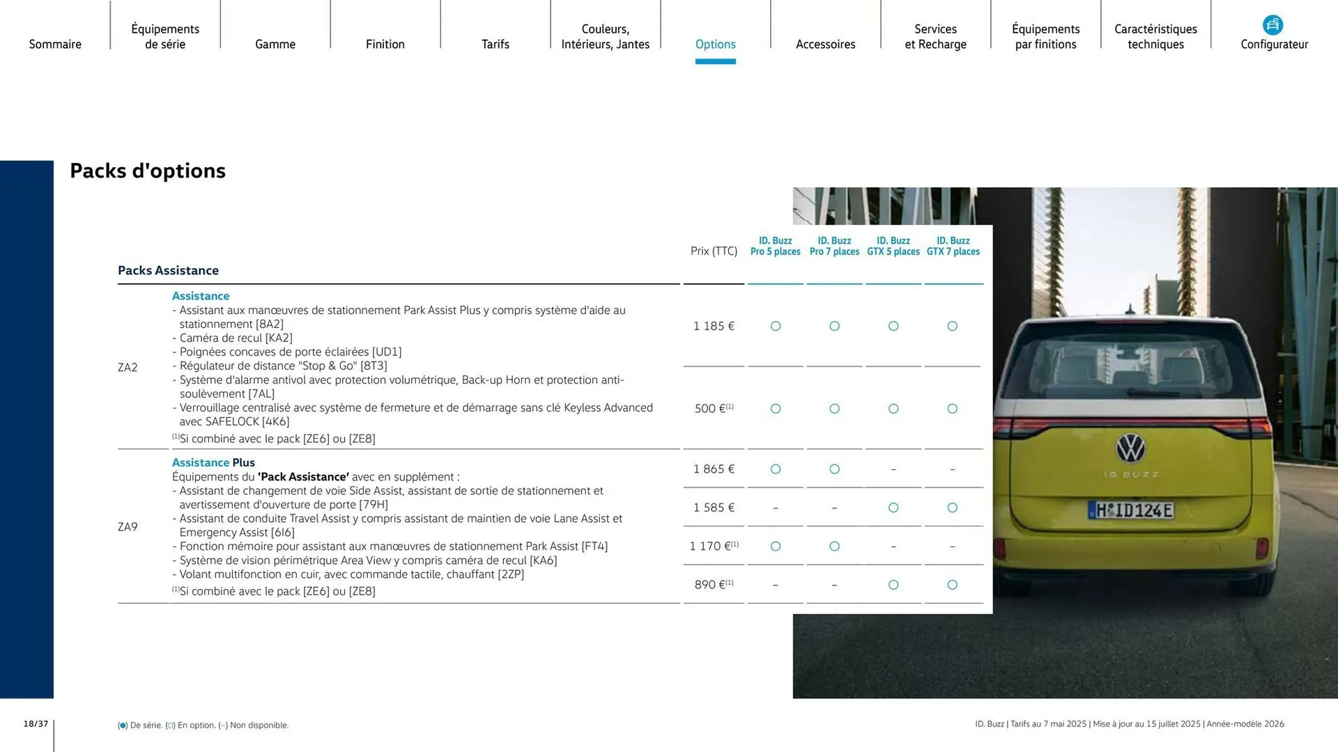 Catalogue Volkswagen du 7 août au 31 mars 2026 - Catalogue page 18