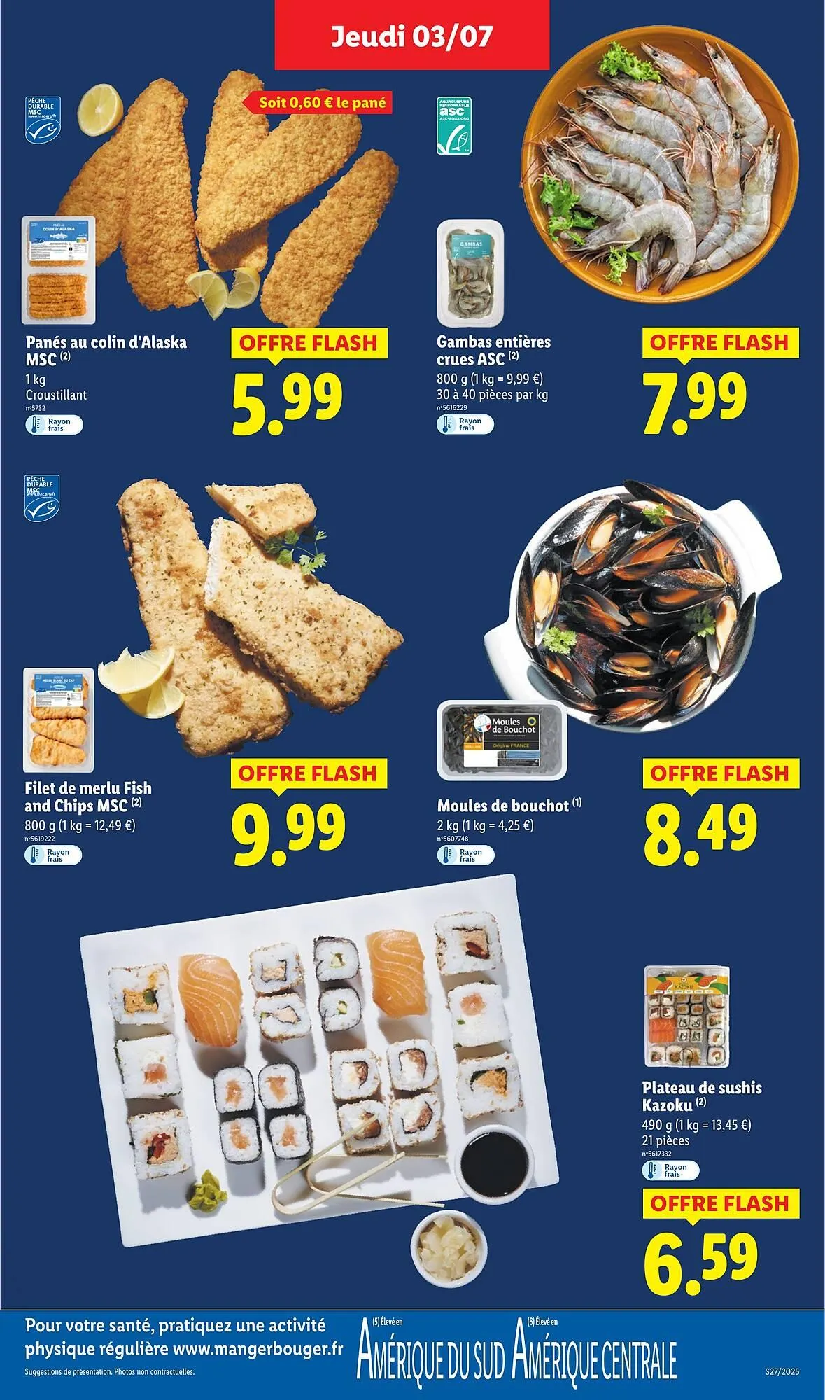 Catalogue Lidl du 3 juillet au 9 juillet 2025 - Catalogue page 5