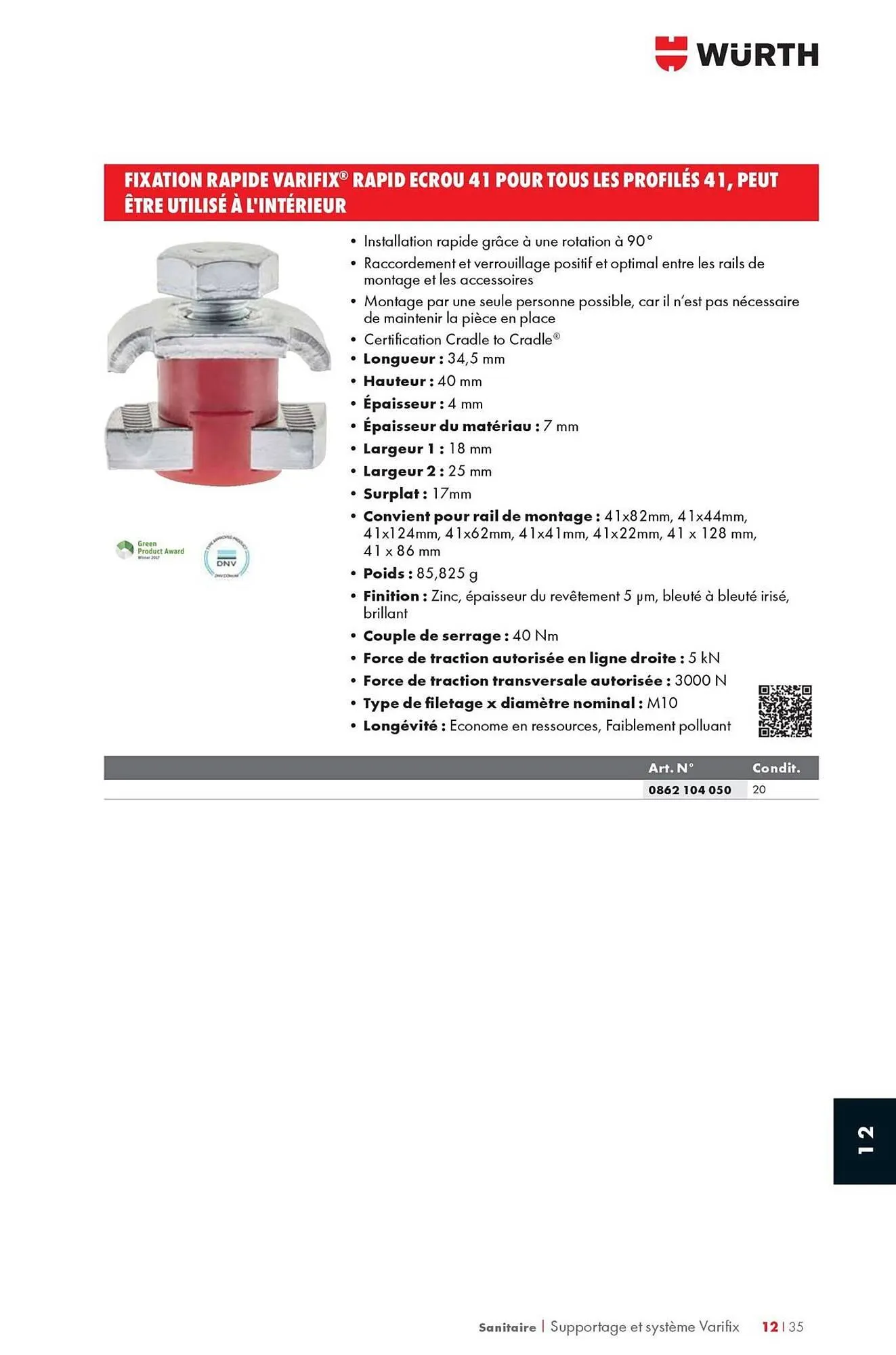 Catalogue Würth du 12 mai au 31 décembre 2025 - Catalogue page 1579
